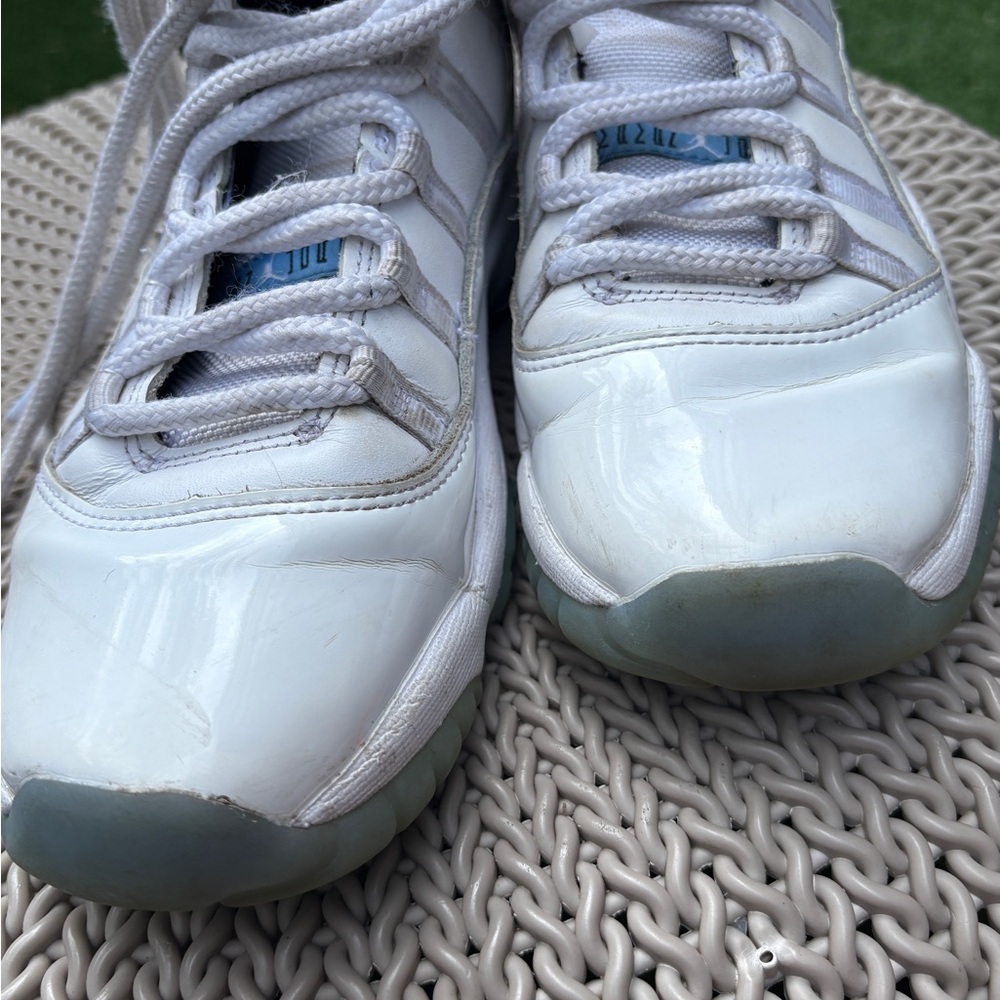 🔥 Nike Air Jordan 11 Retro "Legend Blue" 378038-104 | Size 6.5Y 👟 OG Colorway - Picture 8 of 13